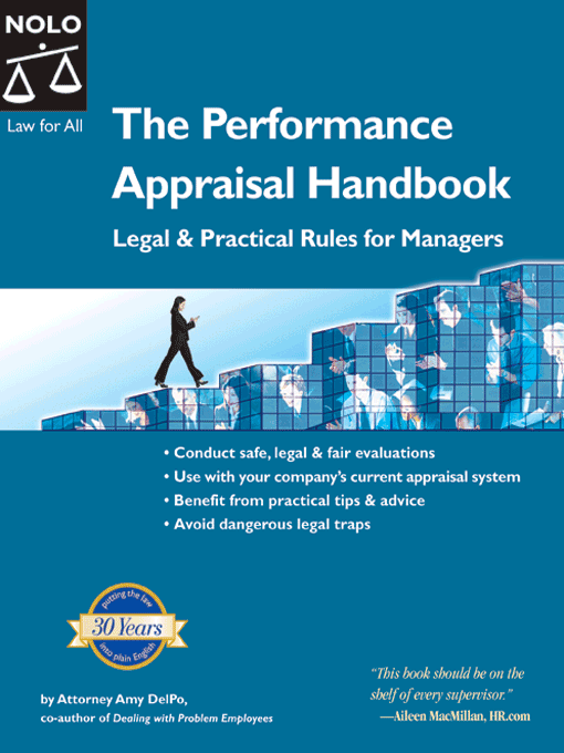 Title details for Performance Appraisal Handbook, The by Amy DelPo - Available